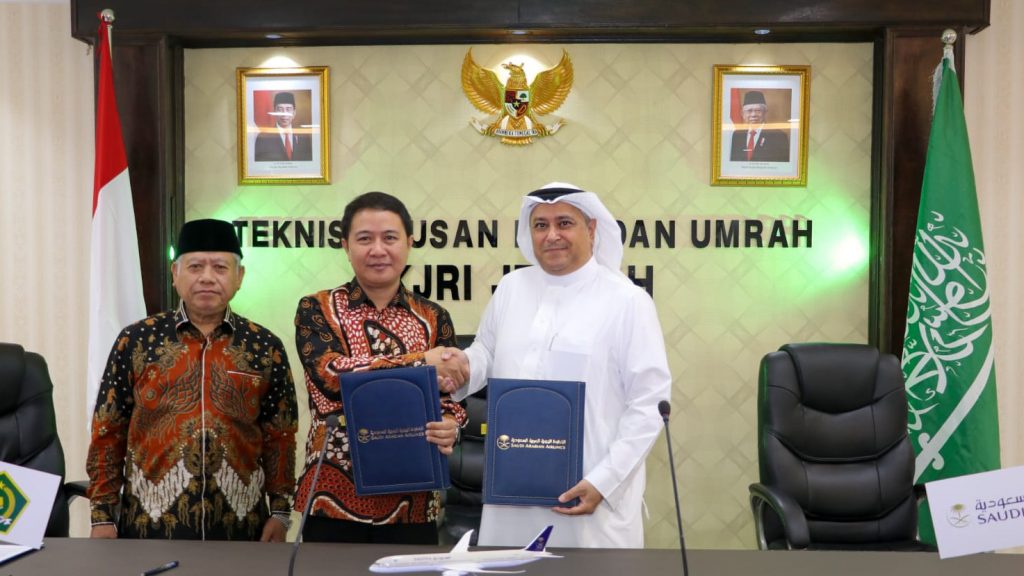Cooperation with Ministry of Religious Affairs, Saudia Airlines Transports 101,809 Indonesian Pilgrims