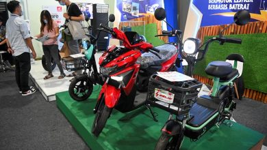 electric motorcycle at the Battery-Based Electric Vehicle