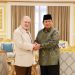 Prabowo Subianto met the King of Malaysia