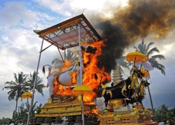 Bali Ngaben Ceremony