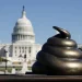 Provocative ‘Poop’ Sculpture Near Capitol Mocks January 6 Rioters