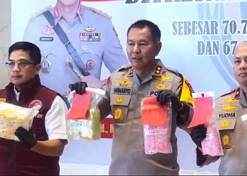 70.76 Kg Meth Seizure in South Kalimantan Tied to International Drug Ring