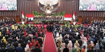 “Free Palestine!” Chanted During Inauguration of Prabowo as Presiden
