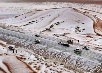 Saudi Arabia Snowfall