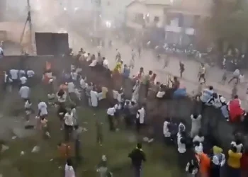 Guinea Soccer fans riot