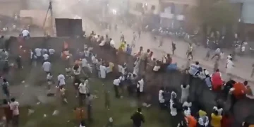 Guinea Soccer fans riot