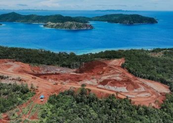 Mining in Raja Ampat