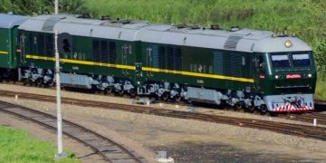 Russia North Korea Train