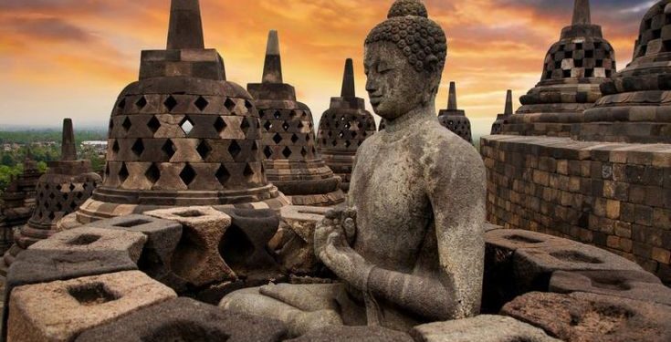 spiritual tourism Borobudur